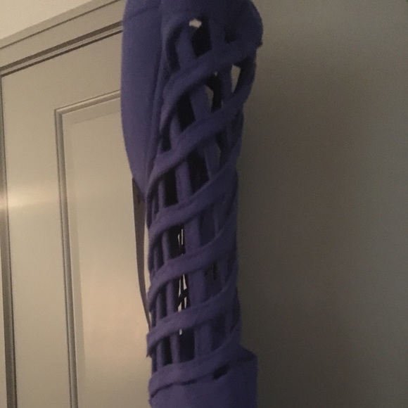 Blue midi dress - Picture 4 of 5